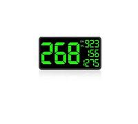 Large Screen Universal Gps Speedometer with Overspeed Warning System for Bicycle (101 X 55mm, Black)