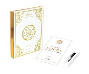 Large Shaded Quran with Full Tracing, Quran Tracing Workbook and Pencil | Write, Read and Learn Quran | Perfect Ramadan,Eid,Umrah Gift for Muslim Women Men Child (White)