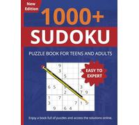 Large Sudoku Puzzles for Teens and Adults: More than 1000 Puzzles with Online Solutions