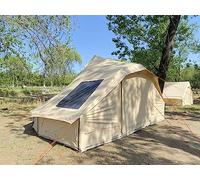 Large Waterproof 4 Season Glamping Yurt Tent with Stove Jack Hole Ideal for Camping & Hunting Fits 6 8 Persons Learned extensively