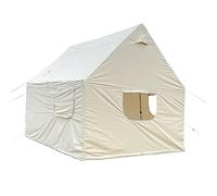 Large Waterproof Canvas Bell Tent for Family Camping 10x12ft 900D Oxford Cloth Spacious Yurt Ideal for 8 10 People Outdoor Adventures Learned extensively