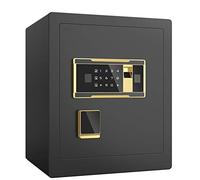 Large Waterproof, Digital Security with Numeric Keypad And Spare Keys, Double Anti-Theft Fireproof Document Safe for Home Money Medicines