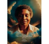Large "When I filter every thought through God’s Love for me, I find peace." Christian Women Composition Notebook: Glossy ~ College Ruled ~ Watermark @ Page 51