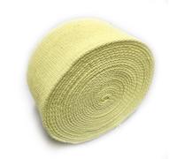 Larghezza 100 mm Spessore 3 mm Kevlar piatto 100% Kevlar Wicking PuR piatto Wicking Aramide Kevlar stoppino 4" 1/8" puro aramide tessitura Lunghezza totale 10 m