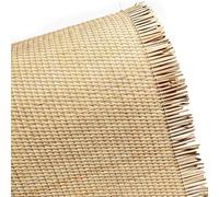 Larghezza 60cm, Paglia di Vienna al Metro per Sedie, Rotolo di Fettuccia in Natuaral Rattan, Rattan Rotolo Rete Aperto, Rotolo di Nastro in Canna per Riparazione Mobili Cestini Fai da Te(45x400cm)