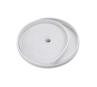Larghezza cinghia aperta HTD 5M PU: 10 mm /15 mm/20 mm/25 mm/30 mm/40 mm Cinghia di trasmissione in poliuretano temporizzato for stampanti 3D(5meter,WHITE_10MM)