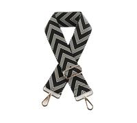 Larghezza di banda della borsa 5 cm Spalla singola obliqua Doppia tracolla Sostituzione tutto in uno Riduzione del carico Cinghia for Per Borse a Tracolla(Bright silver,Mix color 05)