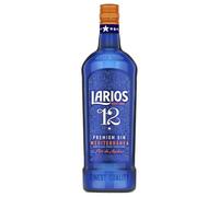 Larios 12, Premium Gin Mediterraneo distillato con fiori d'arancio, gin spagnolo con ingredienti 100% naturali - 1 bottiglia da 700ml