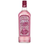 Larios Gin Rosè, Gin Mediterraneo all'essenza di fragola, realizzato con ingredienti 100% naturali - 1 bottiglia da 700 ml