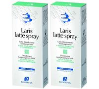 Laris Latte Spray Deodorante Antitraspirante 2x100 ml Spray