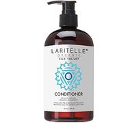 Laritelle Organic Conditioner 16 oz | Prunella organica, Sesame, Flaxseed, Shea + Keratin + Biotin + Renewing Hair Growth Rosemary, Geranium, Myrtle, Ravintsara, Chamomile and Laurel Leaf | GF