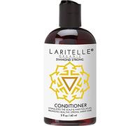 Laritelle Organic Travel Size Conditioner 2 oz | Hair Loss Prevention, Anti-Breakage, Split Ends Treatment | Rosemary, Ginger & Cedarwood | NO GMO, Sulfates, Alcohol, Parabens, Phthalates | GF