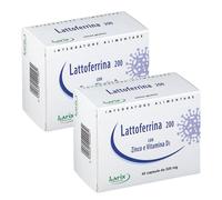 Larix Lattoferrina 200 con Zinco e Vitamina D3 2x14,4 g Capsule