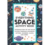 Lark And Field Inspired Press Everything Space Activity Book (Tascabile)