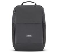 LARKSON Zaino per PC Donna e Uomo Grigio - Niklas - Borsa per Computer portatile per Viaggi Lavoro e Scuola - Zainetto Antifurto - Leggero e Impermeabile