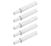 L'armadio con serratura magnetica， Chiusure for mobili da cucina, fermaporta magnetico, chiusura cassetto, ammortizzatore morbido e silenzioso, sistema push-to-open, ferramenta for mobili(White2)