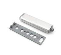 L'armadio con serratura magnetica， Fermaporta for mobili, in acciaio inox, con apertura a pressione, ammortizzatori a sfioramento, chiudiporta silenzioso e morbido, ferramenta for mobili(Rubber Type)