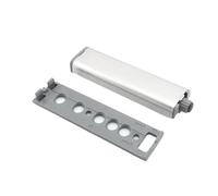 L'armadio con serratura magnetica， Fermaporta for mobili, in acciaio inox, con apertura a pressione, ammortizzatore a sfioramento, chiusura silenziosa e morbida, ferramenta for mobili(Rubber Type)