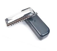L'armonica Cromatica A 12 Fori Ha Uno Strumento Che Suona A Diaframma(Silver)