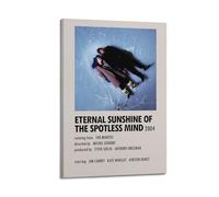 larn Poster su tela del film Eternal Sunshine of the Spotless Mind, decorazione per la stanza, poster artistico per camera da letto e soggiorno, 20 x 30 cm, con cornice