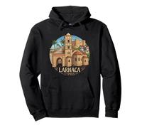 Larnaca Cipro Viaggio Souvenir Città Landmark Gift Felpa con Cappuccio