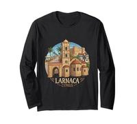 Larnaca Cipro Viaggio Souvenir Città Landmark Gift Maglia a Manica