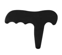 Laroal 1 masajeador de pies manual negro de punto gatillo tipo T, adecuado para masaje de puntos de presión en pies, cuello, cara y espalda