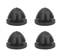 Laroal 4 pezzi Occhielli per coperchio motore, boccola di montaggio in gomma per rivestimento coperchio motore, elemento di fissaggio del tappo motore di ricambio