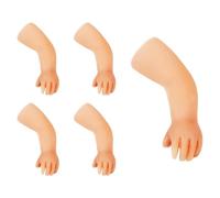 Laroal 5Pc Piccola moneta a mano che scompare Strumenti magici da vicino Puntelli per spettacoli magici Moda Popolare Scherzo Moneta magica che scompare Gimmick Set magico e accessori