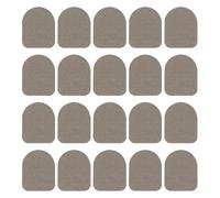 Laroal Adesivi per Touch Screen per Guanti Adesivi per Dita per Giochi mobili Copri Dita Adesivi per Guanti a Cinque Dita Adatti per la Maggior Parte dei Guanti (20 Pezzi)