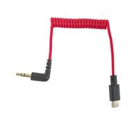 Laroal Cavo Adattatore per Microfono Audio da USB C a 3,5 mm Cavo a Molla per Microfono Compatibile con Rode Wireless Go 2 / Me/PRO Lark M1 / M2 / Max / 150 / M1 / Max Duo