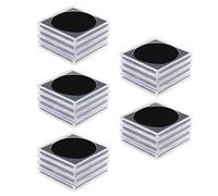 Laroal Confezione da 20 Porta Monete Regolabili, scatole per Monete con Spugna, Adatte per Regali aziendali, Collezionisti di Monete da Esposizione