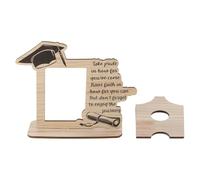 Laroal Cornice per Foto Regalo di Laurea 2025 Cornice per Foto Personalizzata per Lui e lei Kit Cornice per ricordi della Stagione dei laureati