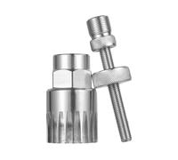 Laroal Estrattore per pedivelle per Movimento Centrale, utensile per Albero Centrale, utensile per volano, Adatto per Cuscinetto Inferiore a 20 Denti con Denti scanalati