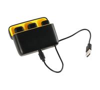 Laroal Microfono Lavalier wireless per iPhone/Android con cancellazione del rumore, durata della batteria di 24 ore, portata di 20 m, USB-C Plug and Play
