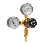 Laroal Mini Regolatore di Pressione Regolatore di Pressione del Gas Fino a 200 Bar in Ottone per Argon Co2 Mix 18 Gas Misti Gas Protettivo per Tig