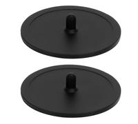 Laroal Pezzi Filtro cieco Disco di Lavaggio in controcorrente 50mm Macchina per caffè Manico in Silicone Pezzo cieco Pulizia in controcorrente Cuscinetto in Silicone