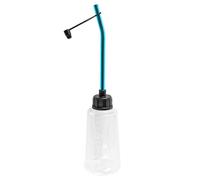 Laroal Riempitore di Carburante Oliatore Bottiglia di Olio Bianco 250cc 250ml Bottiglia di Ricarica in plastica e Cannuccia in Alluminio per Modello di Auto Rc in Scala Reale