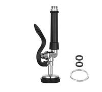 Laroal Testa di spruzzo per Rubinetto da Cucina Commerciale, spruzzatore Girevole Estraibile Multifunzione ad Alta Pressione con Finitura cromata, Accessori per lavastoviglie