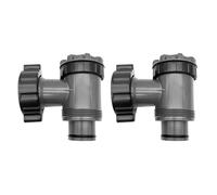 Laroal Valvola di Ingresso e di Uscita Pompa Filtro Piscina Fuori Terra Ricambi Pompa Piscina Pompa Filtro Piscina Compatibile Interruttore di Ricambio Valvola a stantuffo per Piscina Fuori Terra