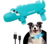 LaRoo Nastro Luminoso a LED per Cani, USB, Ricaricabile, Facile da Fissare al Collare e Alle Imbracature, Morbido Silicone, 3 Modalità di Illuminazione, luce lampeggiante