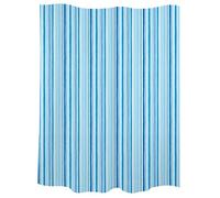 Laroom 11716 - Tenda Bagno, Polyester, Colore: Blu