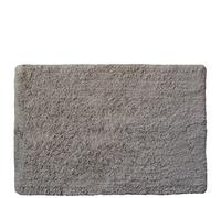 Laroom 12769 - Tappeto Cotone Capelli 3 CM, Colore: Grigio Chiaro
