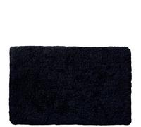 Laroom 12777 - Tappeto Cotone Capelli 3 CM, Colore: Nero