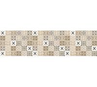 laroom Tappeto Vinile della Cucina Design Faro 80x300x0.3 cm Beige