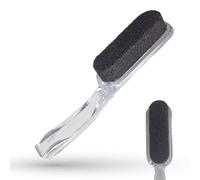 LaRosa PUMICE SPA Manico Pedicure con Pietra Pomice Nera - Trasparente