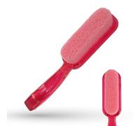 LaRosa PUMICE SPA Manico Pedicure con Pietra Pomice Rosa - Rosso