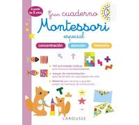 Larousse Editor Gran cuaderno Montessori especial concentración, ate (Tascabile)