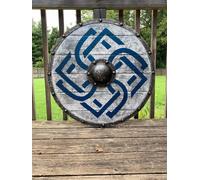 Larp Warrior armatura medievale legno e acciaio The Last Kingdom...