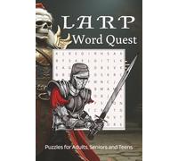 LARP Word Quest: Word Searches with Easy to Read Print about Live Action Roll Play and More (6x9 inches,110 pages) 50 + Puzzles … Gift for Vacations, Holidays and Spare Time
